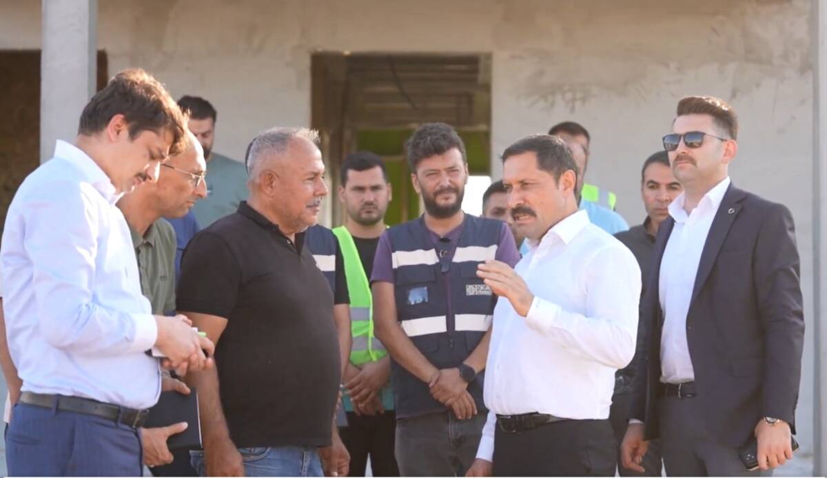 Hatay Valisi Mustafa Masatlı, Antakya ilçesine bağlı kırsal mahallelerde yapımı