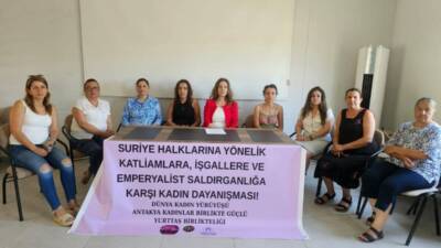 Kadın örgütlerinden savaş, şiddet ve katliama karşı güçlü çıkış: "Unutmuyoruz,