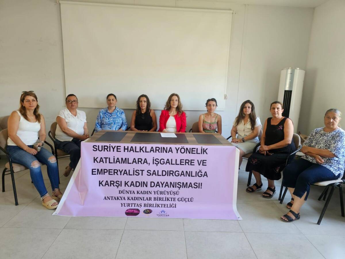 Kadın örgütlerinden savaş, şiddet ve katliama karşı güçlü çıkış: "Unutmuyoruz,