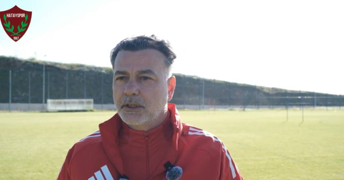 Hatayspor Teknik Direktörü Murat Şahin, 2025-2026 sezonu öncesi kamp çalışmaları