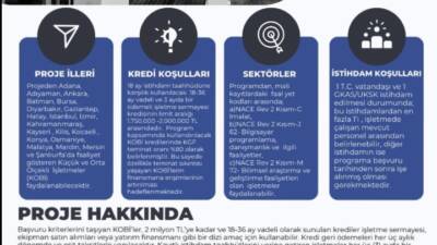 Sanayi ve Teknoloji Bakanlığı koordinasyonunda KOSGEB tarafından yürütülen “İstihdam Taahhütlü