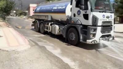 Geçtiğimiz hafta Antakya’nın Karaali Mahallesi’nde ormanlık alanda çıkan ve yaklaşık