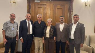 Hatay’ın Antakya ve Defne ilçelerine bağlı dört mahallenin muhtarları, Ankara’da