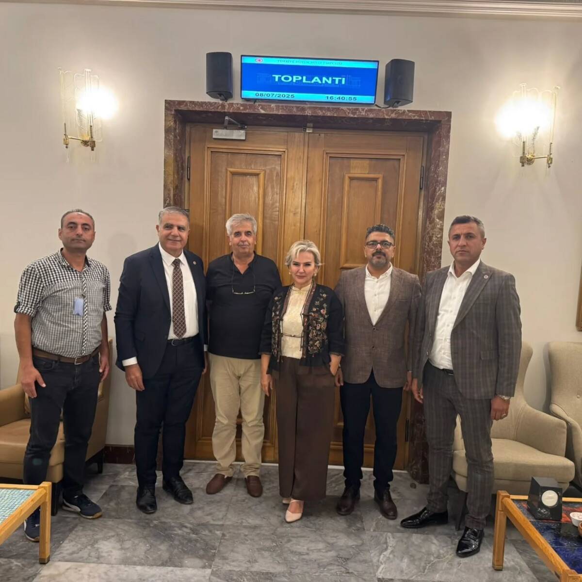 Hatay’ın Antakya ve Defne ilçelerine bağlı dört mahallenin muhtarları, Ankara’da