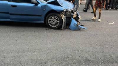 Hatay’ın Dörtyol ilçesinde asker uğurlaması için oluşturulan konvoyda meydana gelen