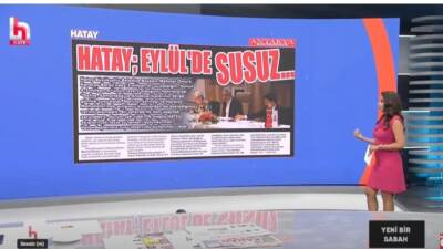 Hatay’ın Antakya, Defne ve Samandağ ilçelerinde yaşanan su krizi, Antakya