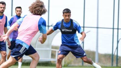 Trendyol 1. Lig’de yeni sezona hazırlanan Hatayspor, Erzurum’daki sezon başı