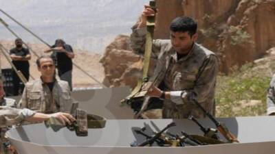 Terör örgütü PKK, bugün Kuzey Irak’ın Süleymaniye bölgesinde sembolik bir