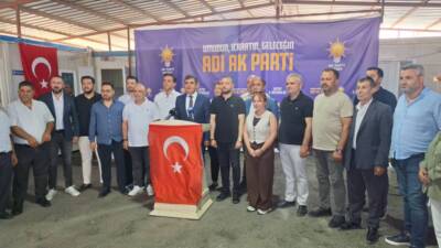 AK Parti Hatay İl Başkanı Mustafa Erdoğan, “Terörsüz Türkiye” sürecine