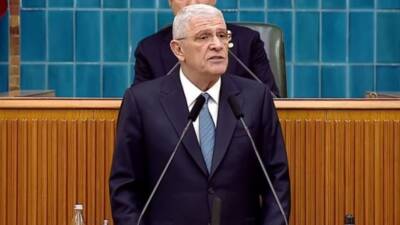 İYİ Parti Genel Başkanı Müsavat Dervişoğlu, partisinin grup toplantısında yaptığı