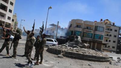 Suriye’nin güneyindeki Süveyda kentinde, Dürzi gruplarla Suriye ordusu arasında yaşanan