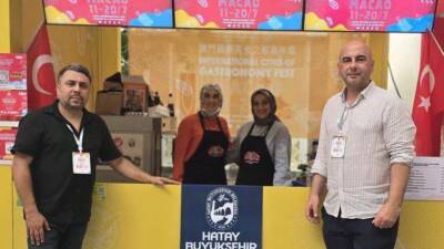 UNESCO Yaratıcı Şehirler Ağı üyesi olan Hatay, Çin’in Macao kentinde