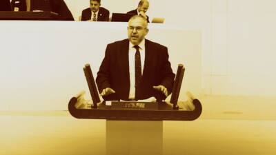 TBMM’de konuşan Necmettin Çalışkan, Hatay’da deprem sonrası inşa edilen köy