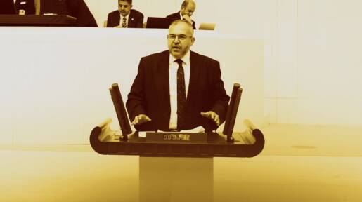 TBMM’de konuşan Necmettin Çalışkan, Hatay’da deprem sonrası inşa edilen köy