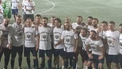 Hatay’da geleneksel olarak düzenlenen 37. Erhan Aksay Futbol Turnuvası Antakya