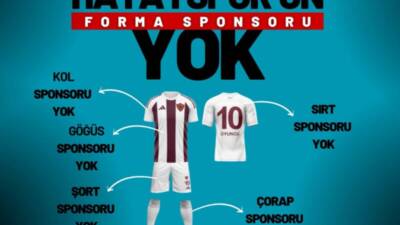 Hatayspor, 2025-2026 sezonu öncesinde dikkat çeken bir durumla gündeme geldi.