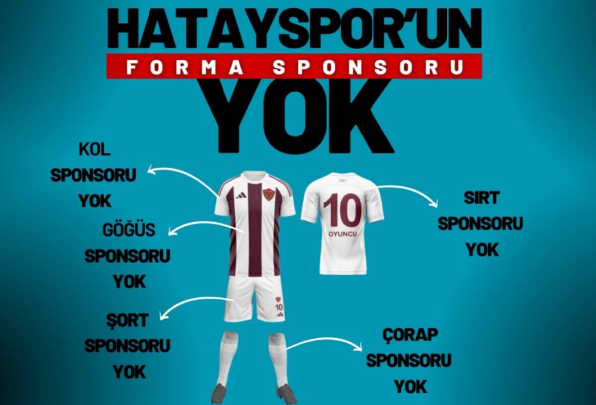 Hatayspor, 2025-2026 sezonu öncesinde dikkat çeken bir durumla gündeme geldi.