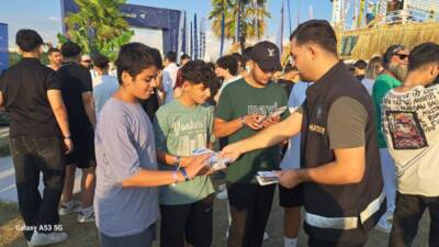 Hatay Emniyet Müdürlüğü tarafından 18 Temmuz 2025 tarihinde Arsuz’da gerçekleştirilen
