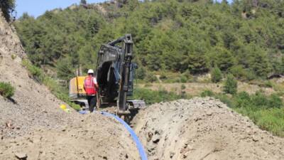 Hatay Büyükşehir Belediyesi (HBB), kuraklığın etkilerini azaltmak ve su iletiminde