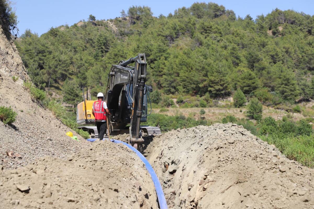 Hatay Büyükşehir Belediyesi (HBB), kuraklığın etkilerini azaltmak ve su iletiminde