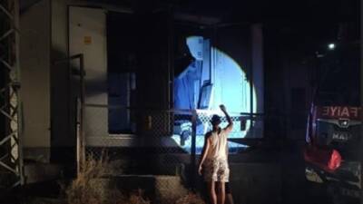 Antakya’nın Oğlakören Mahallesi’nde gece saatlerinde meydana gelen trafo patlaması, bölgede