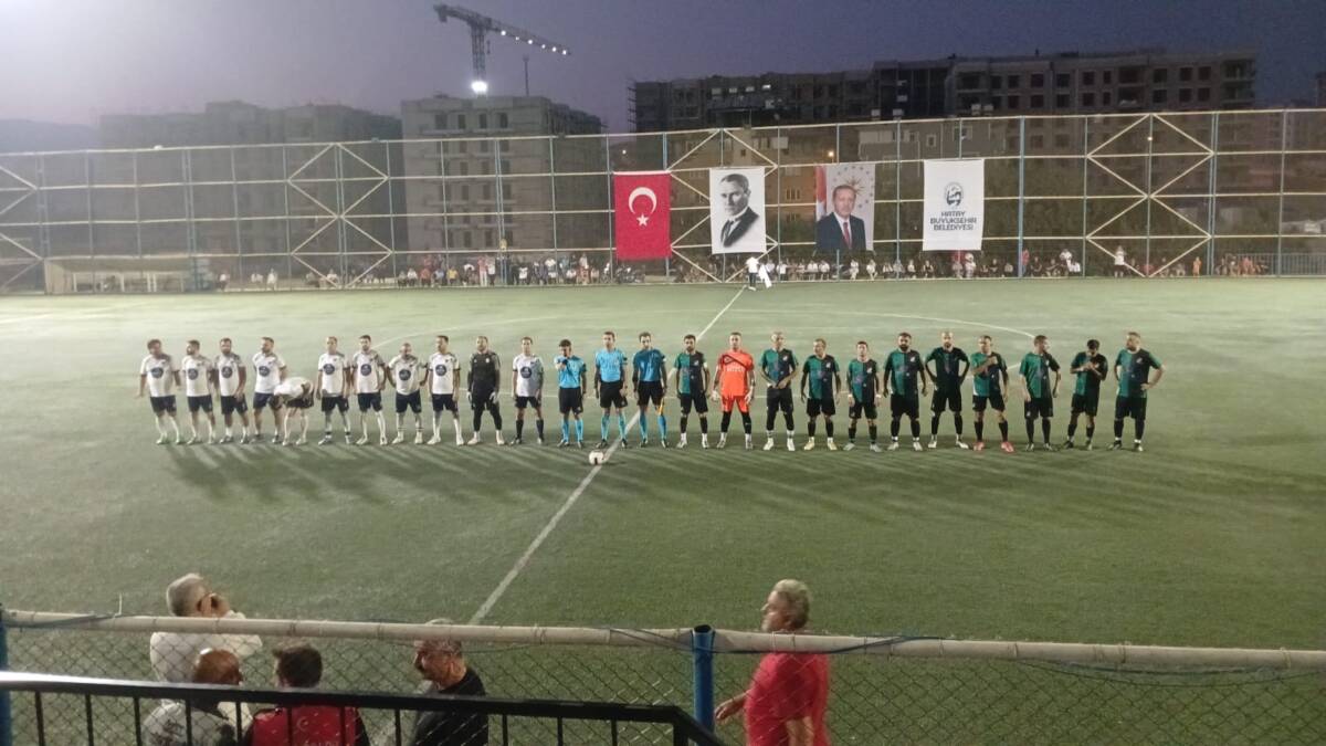Hatay’da bu yıl 37’ncisi düzenlenen Erhan Aksay Kurumlar Arası Futbol