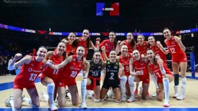 A Milli Kadın Voleybol Takımı, FIVB Milletler Ligi final etabında