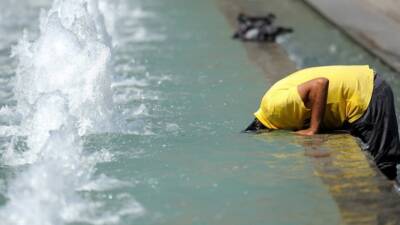 Hatay’da yaz mevsimi etkisini rekor sıcaklıklarla hissettiriyor. Hassa ilçesinde 45