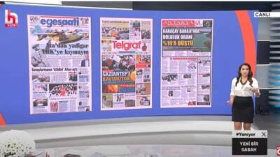 Hatay’da yaşanan kuraklık tehlikesi, Antakya Gazetesi’nin manşetine taşıdığı Karaçay Barajı’ndaki