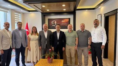 Memur-Sen Hatay teşkilatı, Defne’nin yeni Kaymakamı Oğuz Cem Murat’a hayırlı