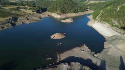 Hatay’da son 65 yılın en kurak dönemi yaşanırken, Yayladağı Barajı’ndaki