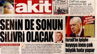 CHP Genel Başkanı Özgür Özel, iktidar yanlısı yayın çizgisiyle bilinen