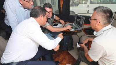 Hatay’ın çeşitli bölgelerinde etkili olan orman yangınları sonrası Antakya Belediyesi’nden