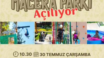 Altınözü Belediyesi tarafından ilçeye kazandırılan Macera Parkı, 30 Temmuz Çarşamba