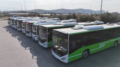 Hatay genelinde etkili olan orman yangınları, toplu ulaşımda da aksamalara