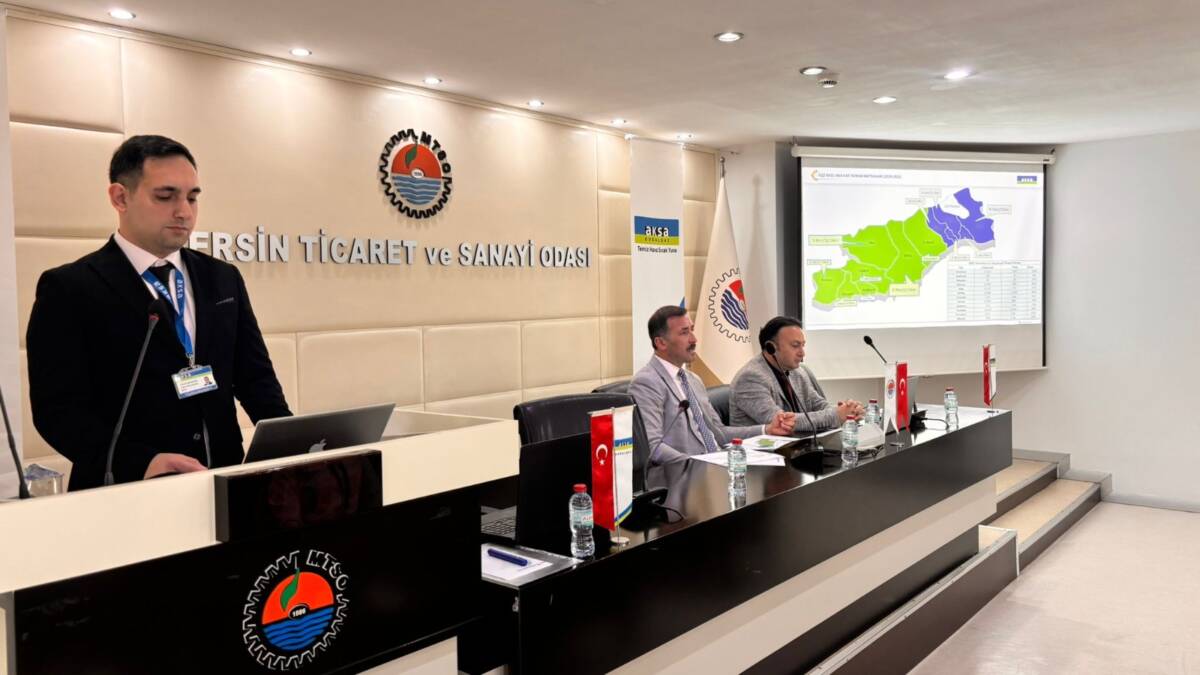 Aksa Çukurova Doğalgaz, hizmet verdiği Mersin, Hatay ve Osmaniye illerinde