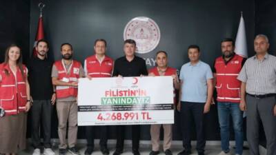   Hatay’daki eğitim kurumları, savaşın acılarını yaşayan Gazze’deki çocuklara umut