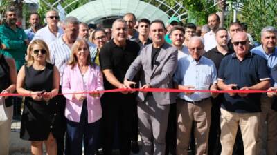 Defne ilçesine bağlı Aşağıokçular Mahallesi’nde yapımı tamamlanan park, geçtiğimiz aylarda