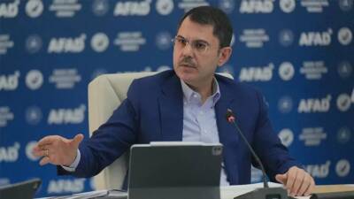 Çevre, Şehircilik ve İklim Değişikliği Bakanı Murat Kurum, Hatay dahil