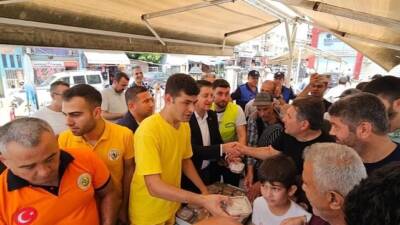 Hatay'ın Dörtyol ilçesinde, Eskişehir'deki orman yangınında hayatını kaybeden orman işçileri