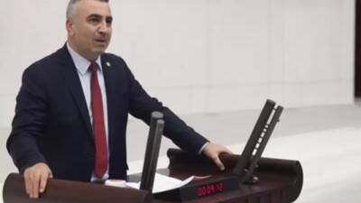 MHP Hatay Milletvekili Lütfi Kaşıkçı, Türkiye Büyük Millet Meclisi’nde yaptığı