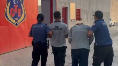 Hatay Emniyet Müdürlüğü ekipleri, Arsuz ilçesi Nardüzü Mahallesi’nde, Hatay Büyükşehir