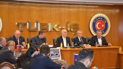 Türkiye İşçi Sendikaları Konfederasyonu (TÜRK-İŞ) Genel Başkanı Ergün Atalay, 600