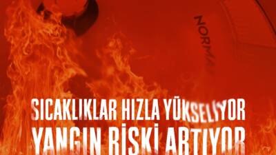 Orman Genel Müdürlüğü (OGM), 19-25 Temmuz tarihleri arasında hava sıcaklıklarında