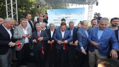 Hatay Büyükşehir Belediyesi tarafından yapımı tamamlanan Serinyol-Madenli kara yolu hizmete