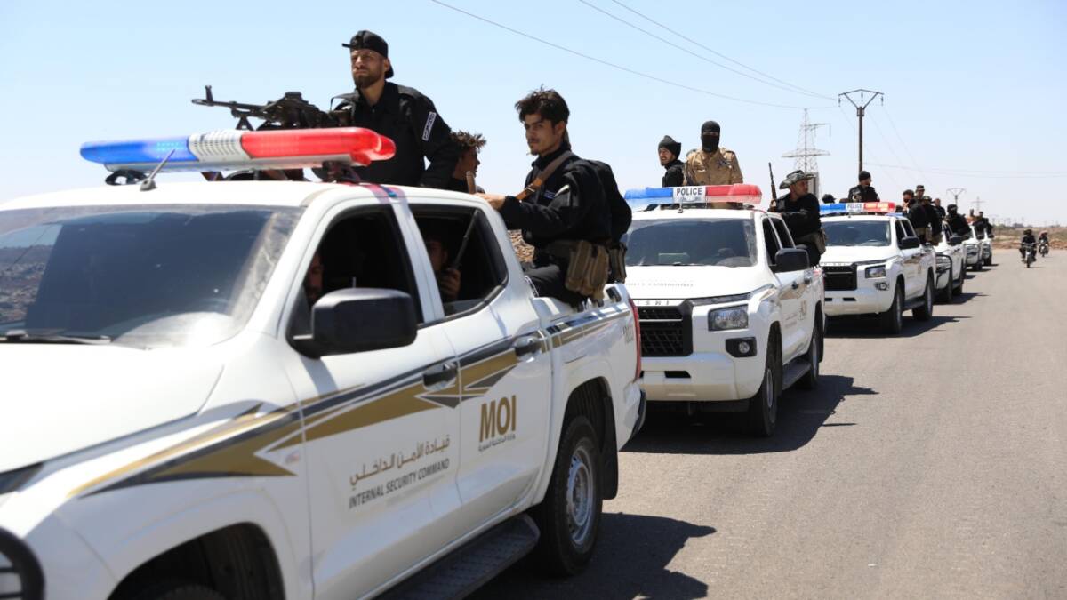 Suriye İçişleri Bakanlığı Sözcüsü Nureddin el-Baba, Süveyda il merkezinde süren