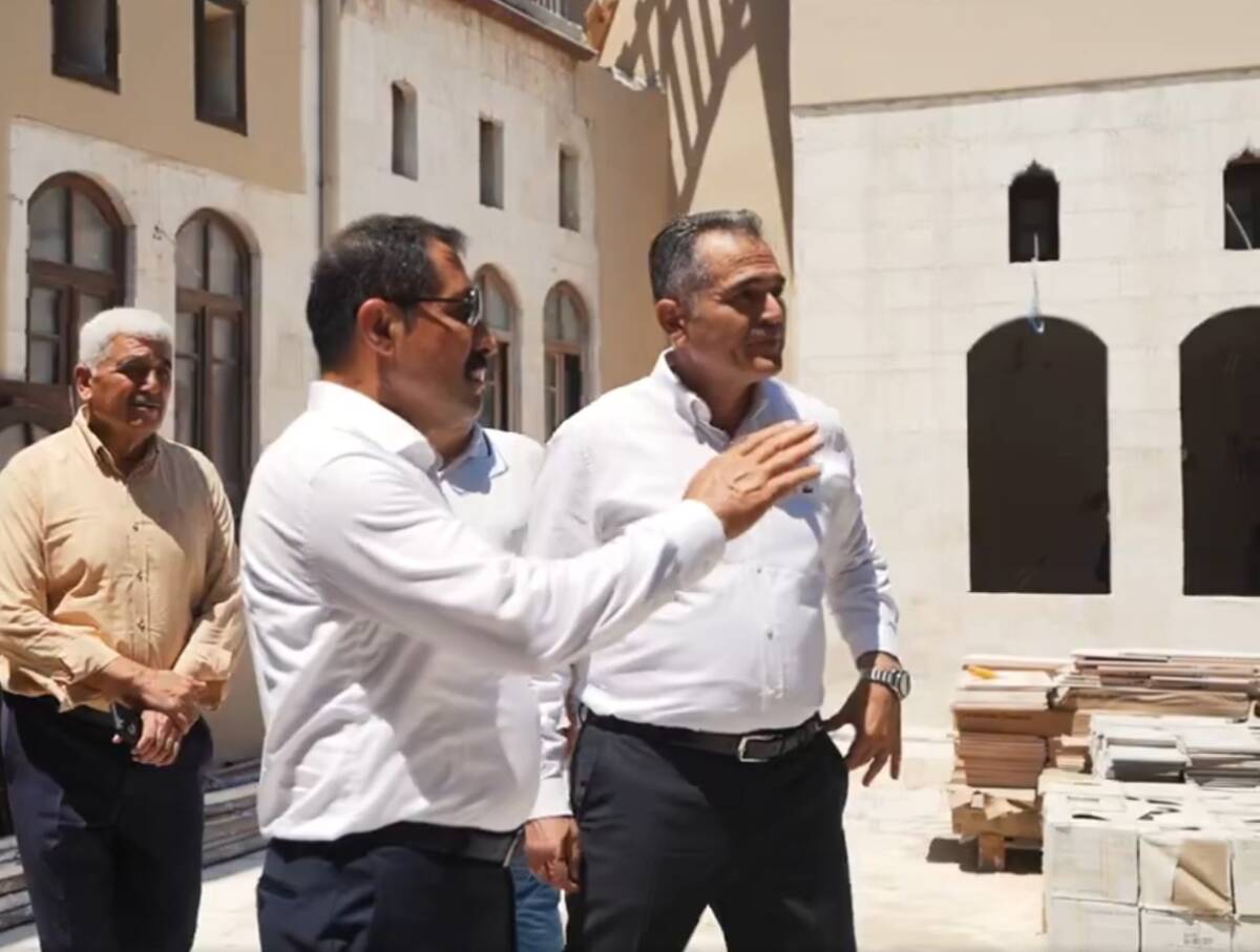 Hatay Valisi Mustafa Masatlı, restorasyon süreci Hatay Valiliği Yatırım İzleme