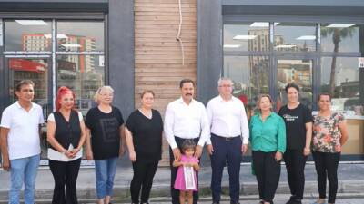 Hatay Valisi Mustafa Masatlı, İskenderun’da faaliyet gösteren Demeter Hünerli Eller