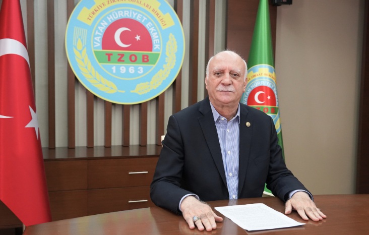 Türkiye Ziraat Odaları Birliği (TZOB) Genel Başkanı Şemsi Bayraktar, iklim