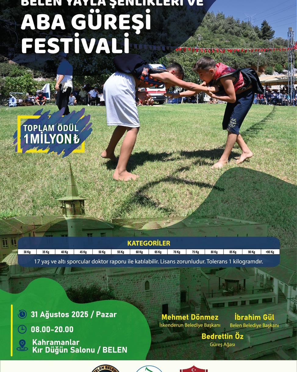 Belen ilçesinde geleneksel hale gelen Yayla Şenlikleri, bu yıl 4.